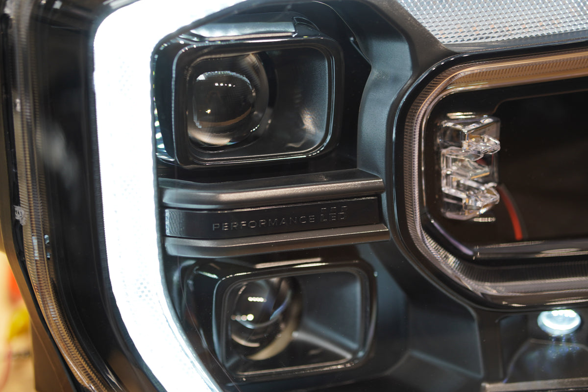 Ford Ranger Next Gen T9 XL XLS 2020 - onwards LED Sequential DRL Black ...
