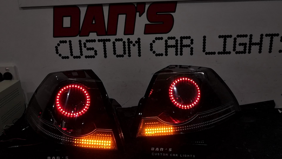 Holden VE Commodore Sedan FULL LED Tail Lights Dan s Custom Car