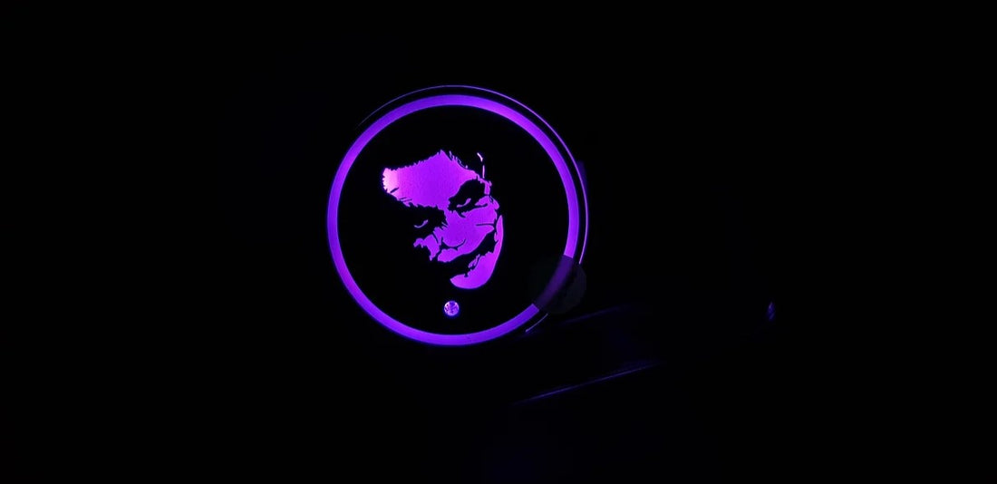 Custom Design RGB LED Cup Coasters